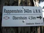 Höhe vom Rappenstein